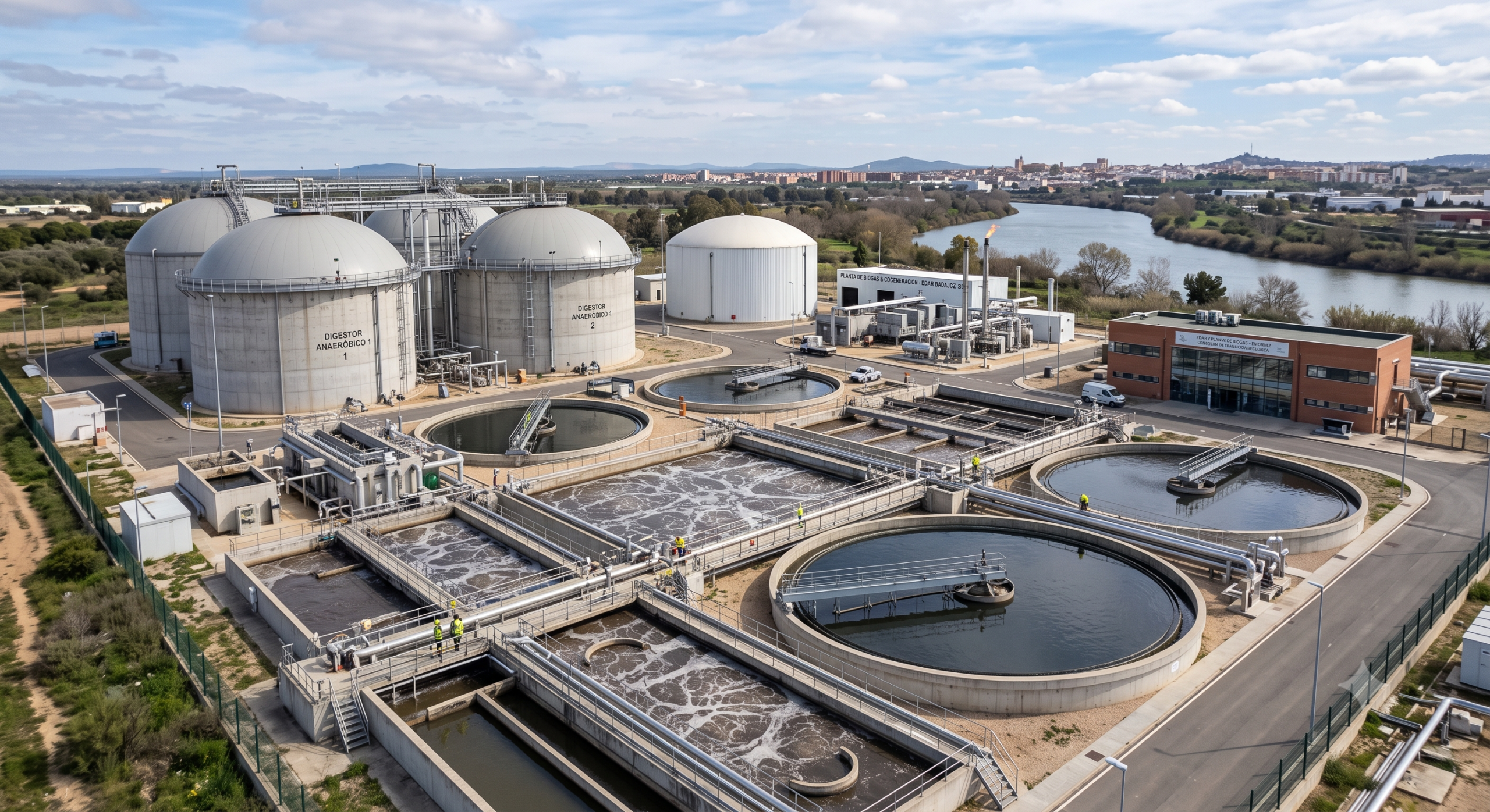Planta de Tratamiento de Aguas Residuales y Biogás